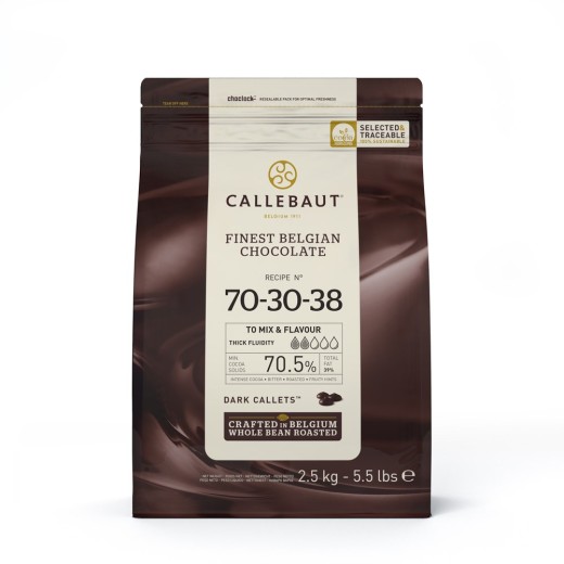 Callebaut Dark 70% Callets 2.5kg