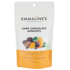 Emmalines Dark Chocolate Apricots