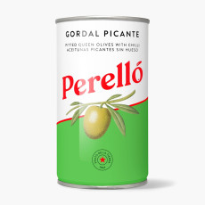 Perello Gordal Spicy Pitted Olives 150g