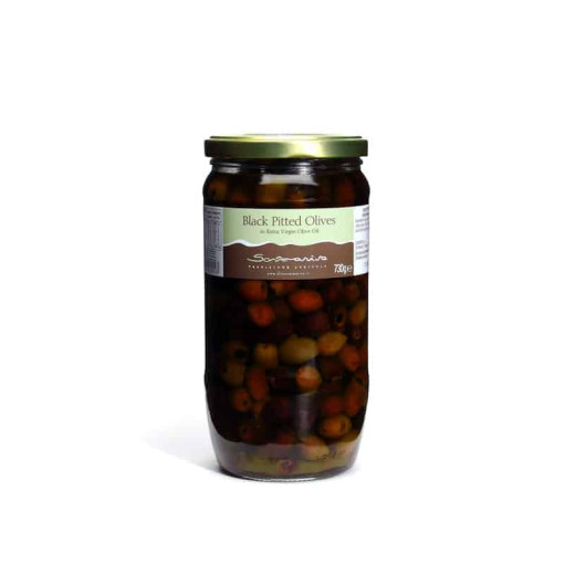 Sommariva Black Pitted Olives 730g.jpg