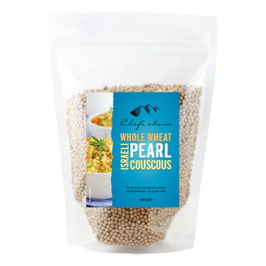 Chef's Choice Israeli Pearl Whole Wheat Couscous 500g