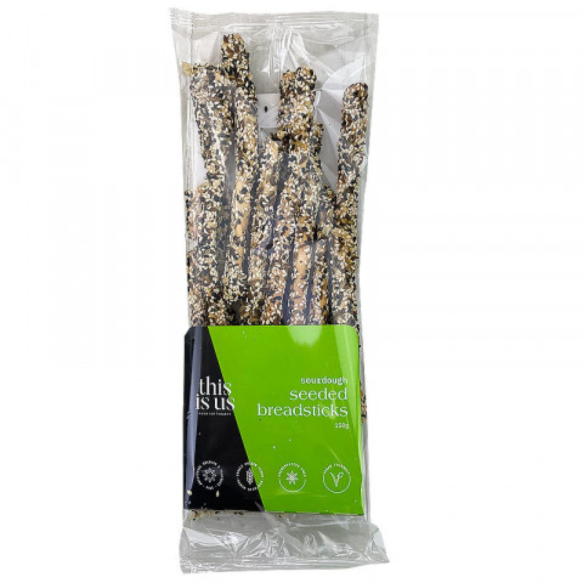 This is Us Sourdough Seeded Breadsticks - 8 x 150g | Foodistribute