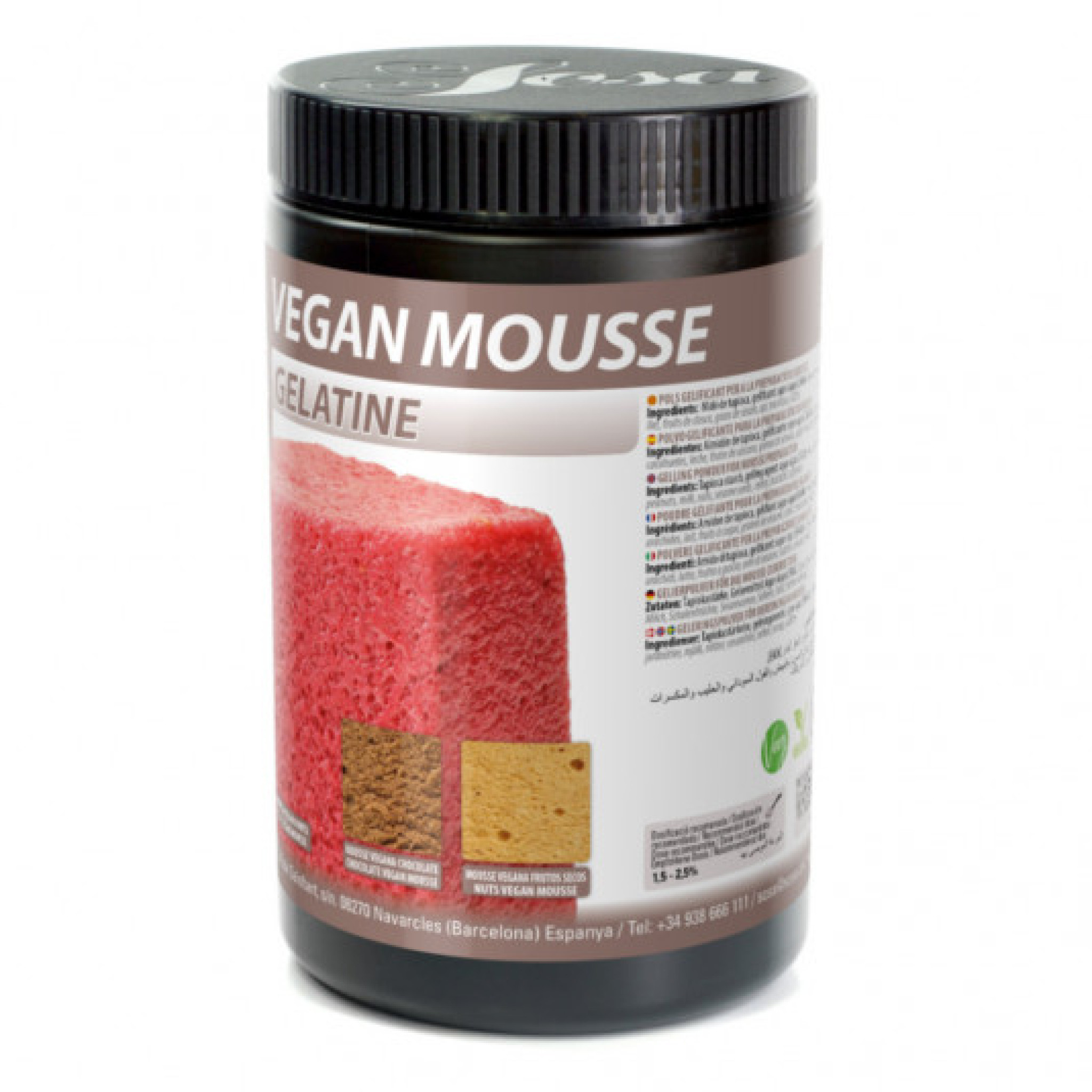 Sosa Vegan Mousse Gelatine 500g Foodistribute