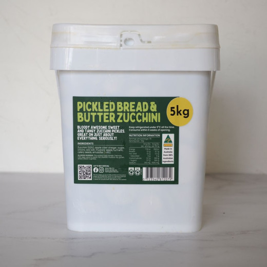 Acide Bread & Butter Zucchini 5kg