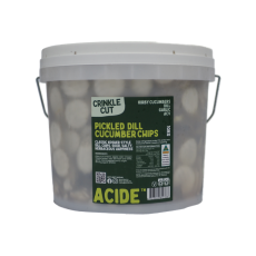 Acide Pickled Dill Cucumber Chips 10kg