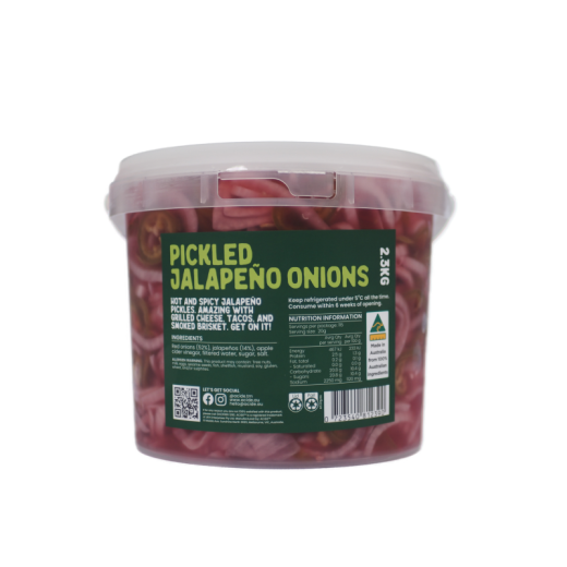 Acide Pickled Jalapeno Onions 2.3kg