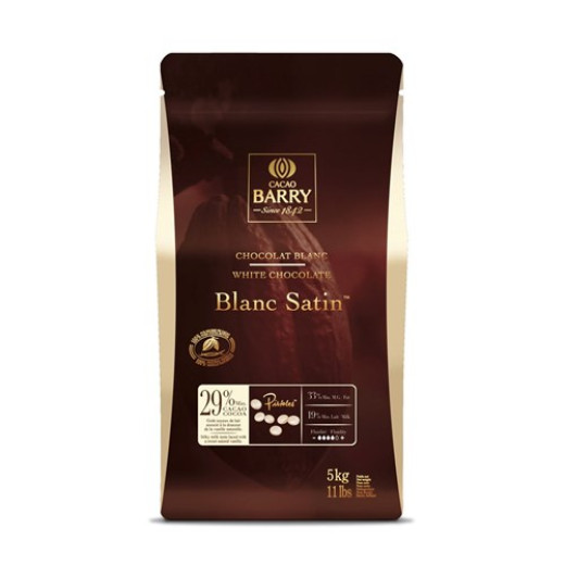 Cacao Barry White Blanc Satin Couverture 5kg