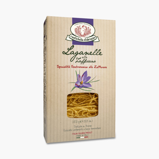 Rustichella Laganelle Saffron Egg Pasta 250g