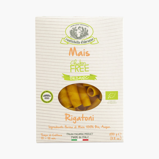 Rustichella Organic Rigatoni Corn Gf 250g