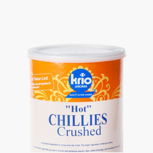 Krio Crushed Hot Chillies 1kg