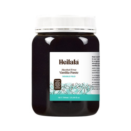 Heilala Vanilla Paste 2 Fold Alcohold Free 750ml