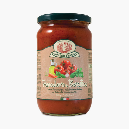 Rustichella Tomato & Basil Sugo Pasta Sauce 680g