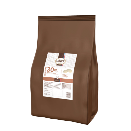 Cemoi White 30% Chocolate Callets 10kg