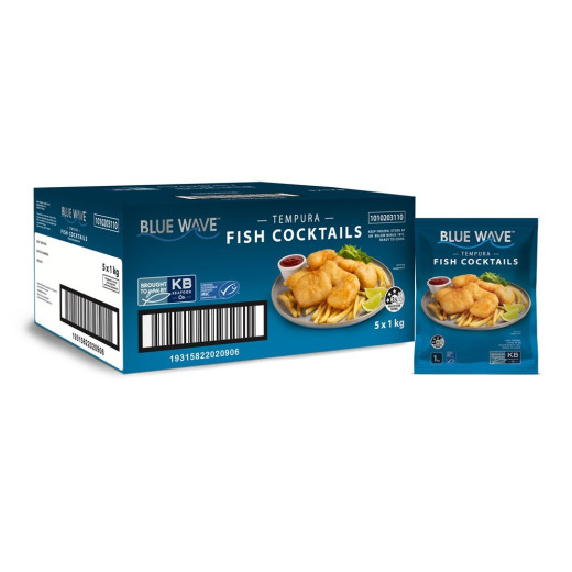 Blue Wave Tempura Fish Cocktails 5kg