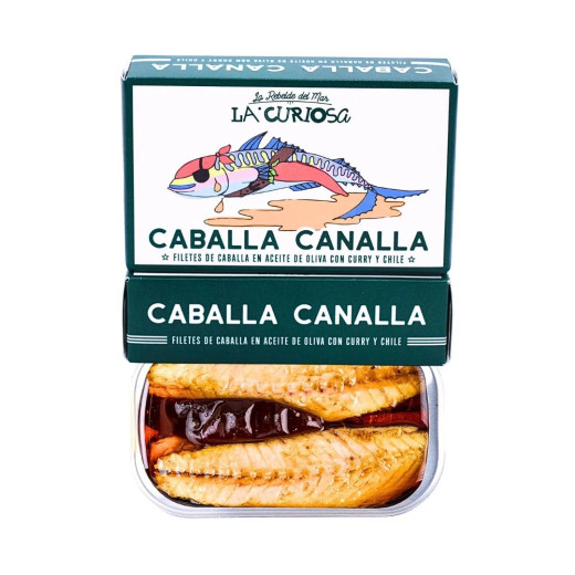La Curiosa Mackerel In Curry & Chilli 150g