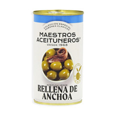 Maestros Olives Anchovy Stuffed 350g