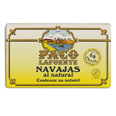 Paco Lafuente Razor Clams 115g