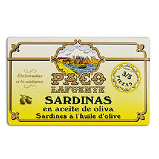 Paco Lafuente Sardines In Olive Oil 125g
