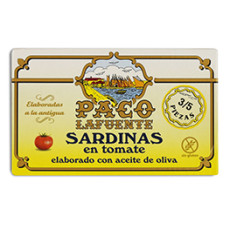 Paco Lafuente Sardines In Tomato 125g