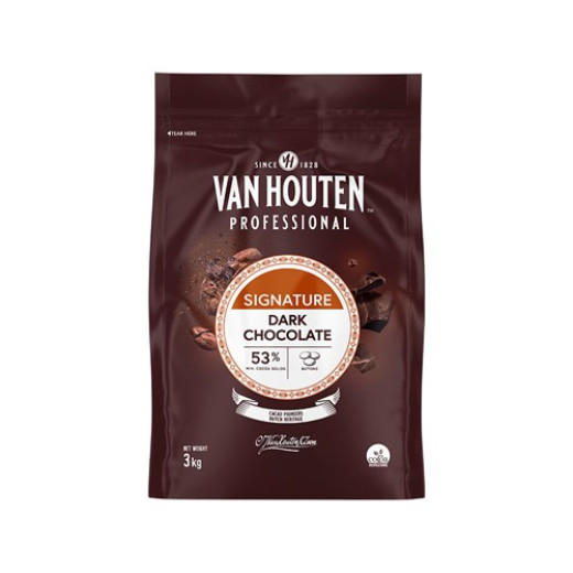 Van Houten Dark Chocolate Buttons 12kg