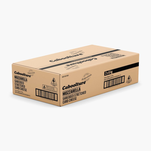 Caboolture Shredded Mozzarella Cheese 12kg