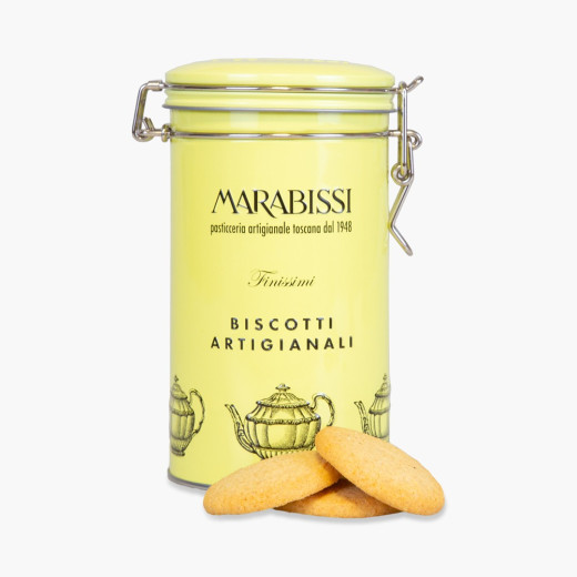 Marabissi Biscotti With Ginger & Lemon Tin 200g