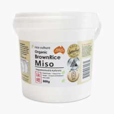 Rice Culture Organic Brown Rice Miso 800g