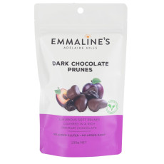 Emmalines Dark Chocolate Prunes