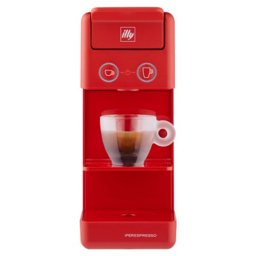 Illy Y3.3 Espresso Coffee Machine Rossa