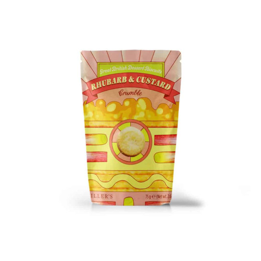 Millers Rhubarb & Custard Crumble