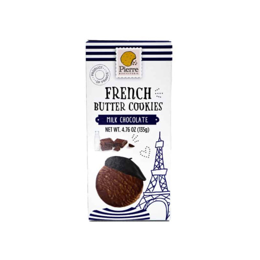 Pierre Biscuiterie French Milk Chocolate Butter Cookies