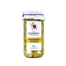 El Navarrico Artichokes Hearts 660g