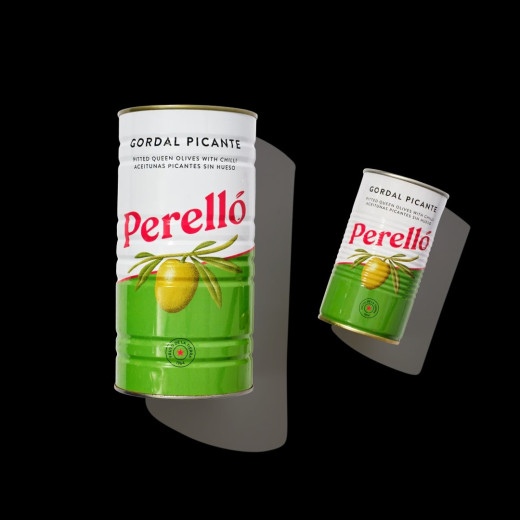 Perello Gordal Spicy Pitted Olives 600g