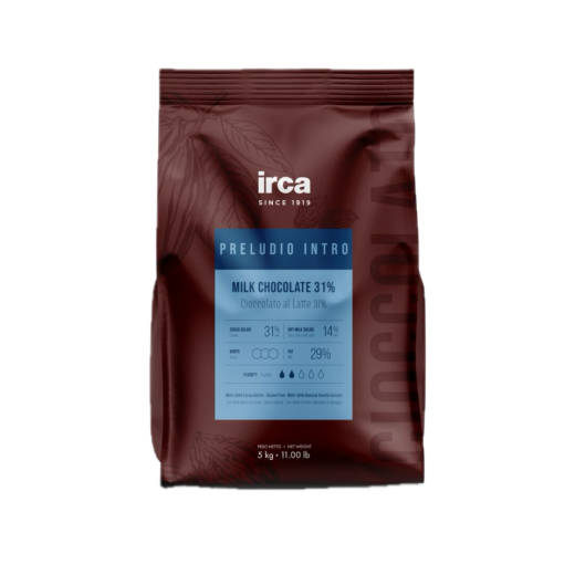 Irca Preludio Milk Chocolate 31% 5kg