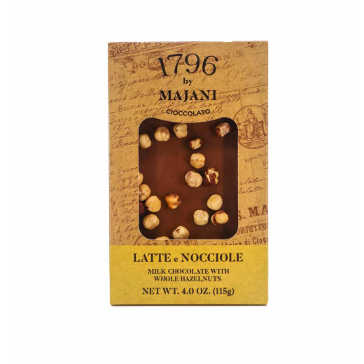 Majani Milk Chocolate With Hazelnut 12x115g