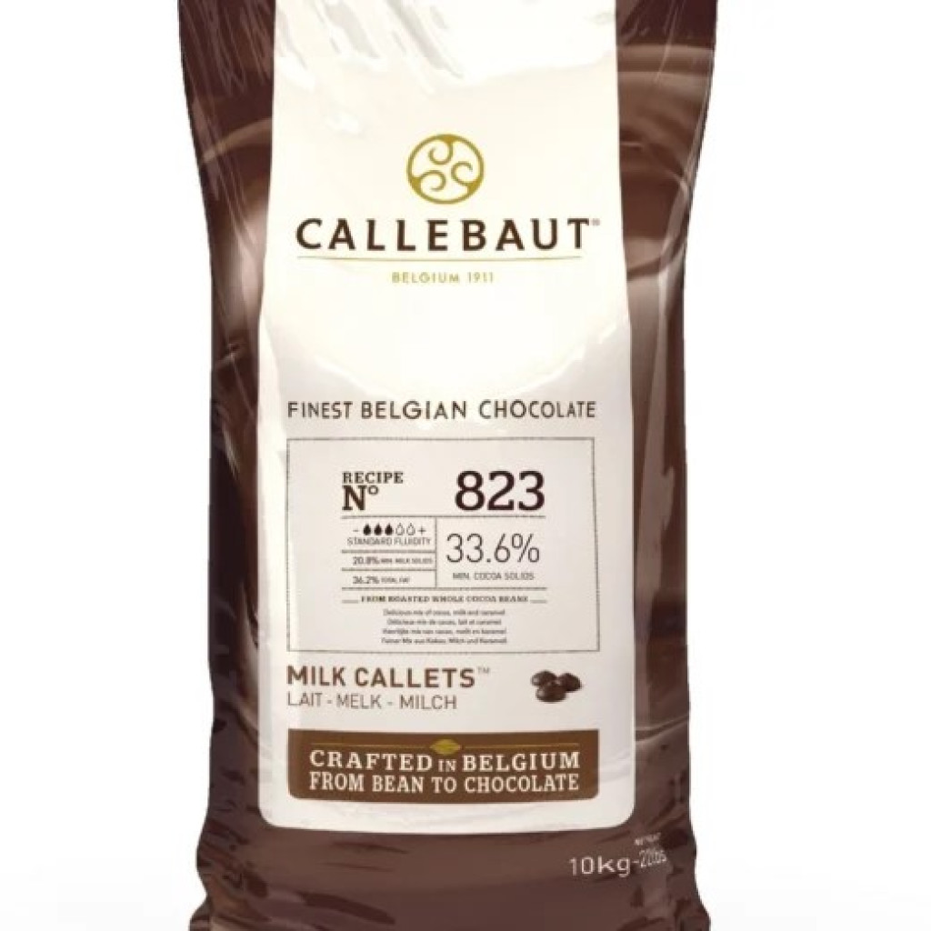 Callebaut 823 Milk Couverture Callets