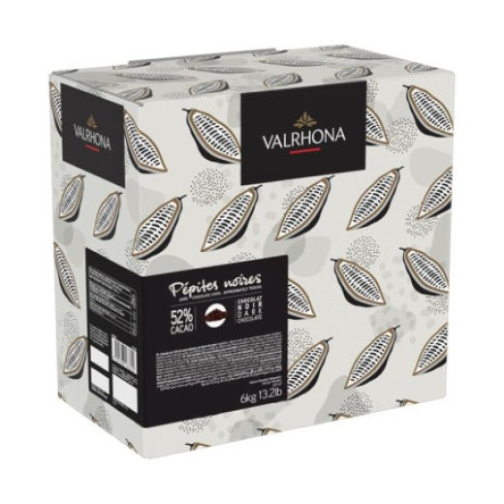 Valrhona Dark 52% Chocolate Chips