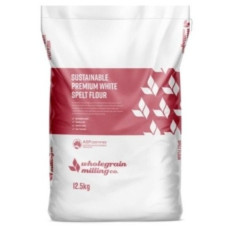 Wholegrain Milling Sustainable White Spelt Flour 12.5kg