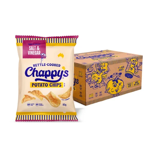 Chappys Salt & Vinegar 80g