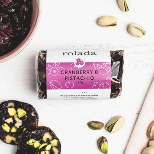 Star Foods Cranberry & Pistachio Rolada 150g
